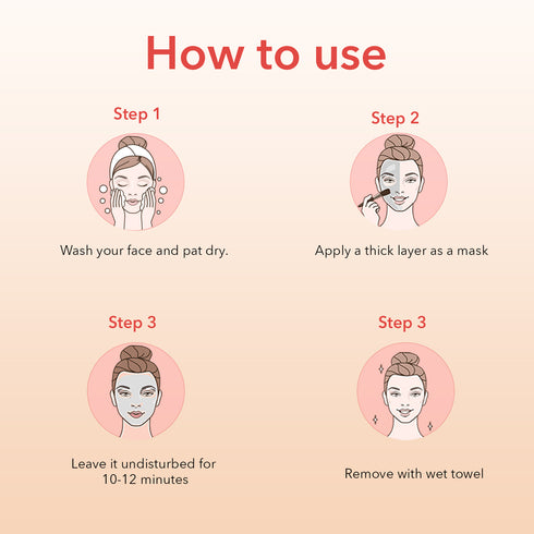 Sara Radiance D-Tan Mask  For Skin Enhancer & Glow Booster | All Skin Types | Perfect For Men & Women | 100g